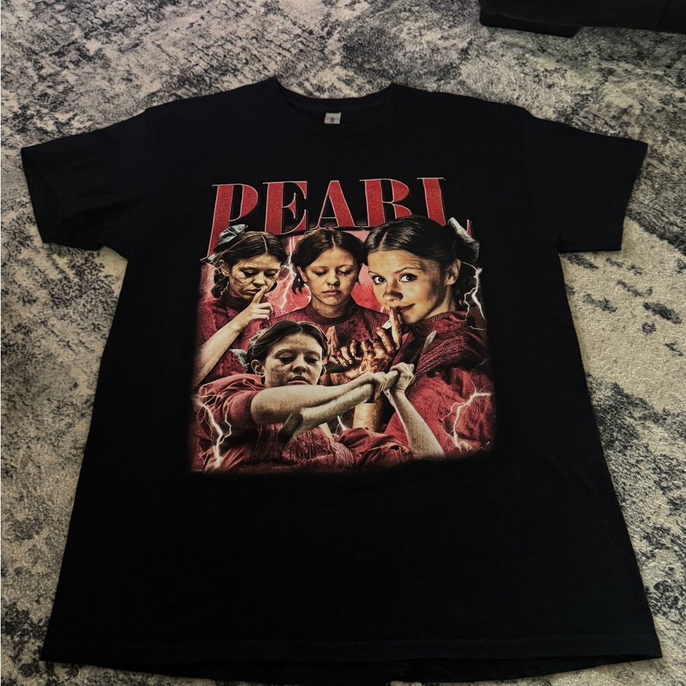 AI slop Pearl Movie Promo T Shirt